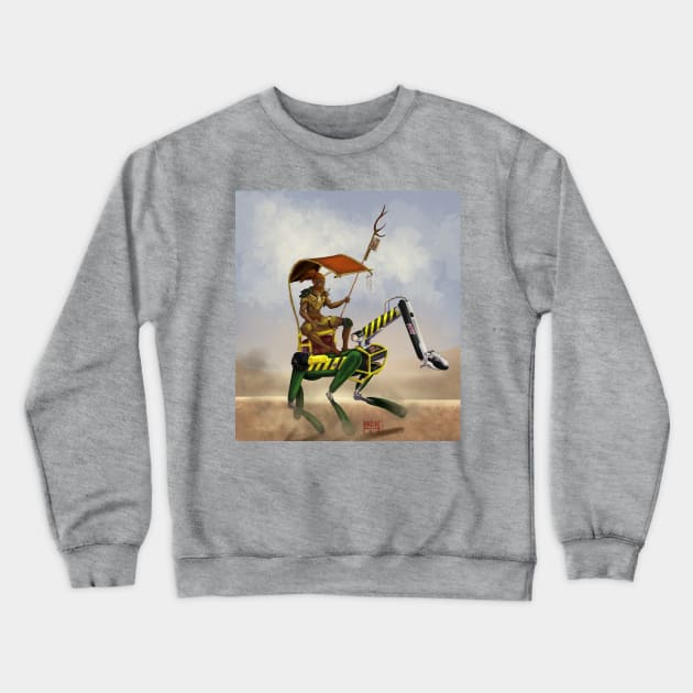 Wasteland traveler Crewneck Sweatshirt by Bertoni_Lee